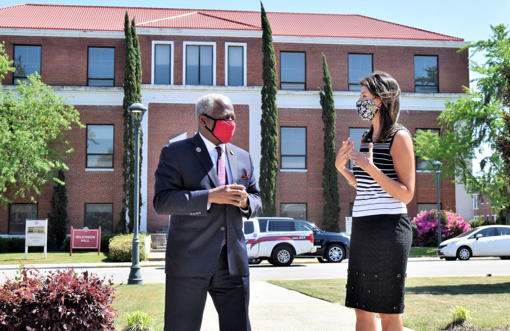Nikki Haley visits S.C. State